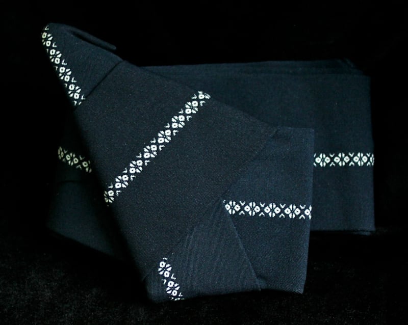 Пояс мужской, на липучке, т-синий - фото 1