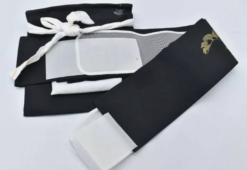 Тсукуриоби Нагоя Оби из шёлка - фото 2