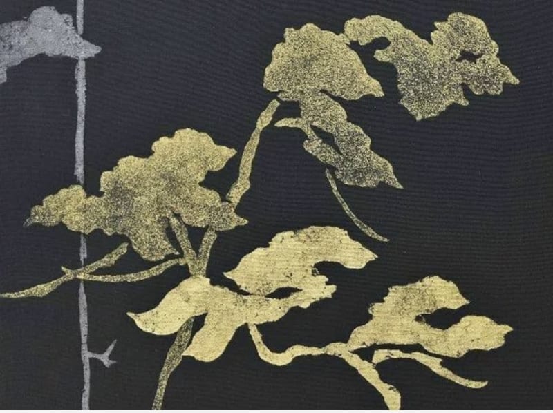 Тсукуриоби Нагоя Оби из шёлка - фото 3