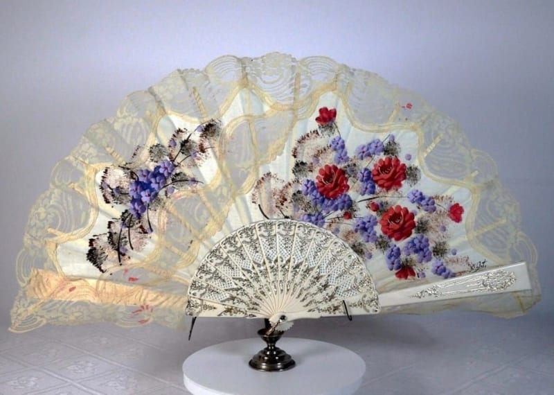 Бледно-желтый испанский веер - фото 1