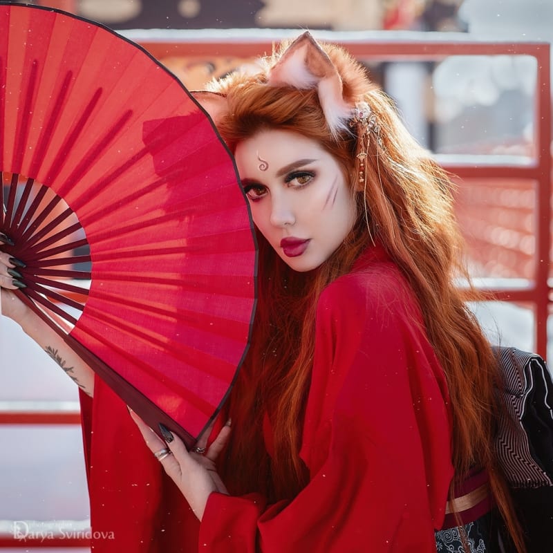 Веер «Красный» - фото 2