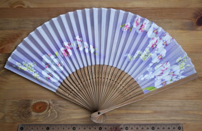 Веер «Лавандовый сад» - фото 1