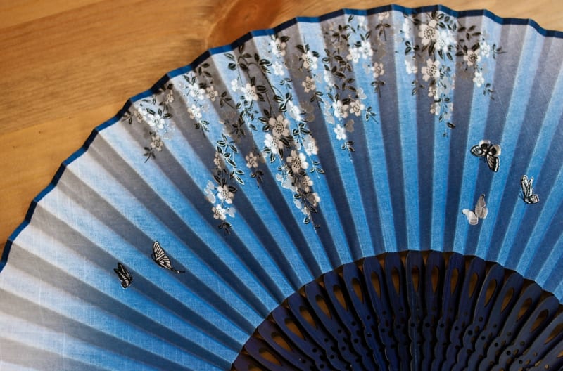 Веер «Синий» - фото 2