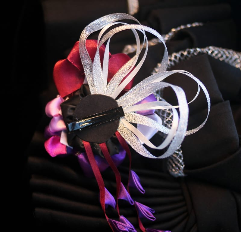 Канзаши «Сиреневый рассвет» - фото 3