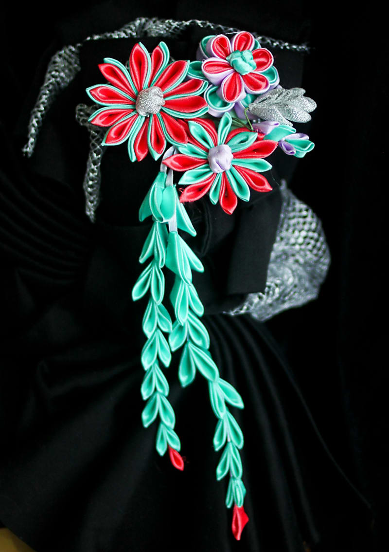 Украшение для волос «Бирюзовое» - фото 1
