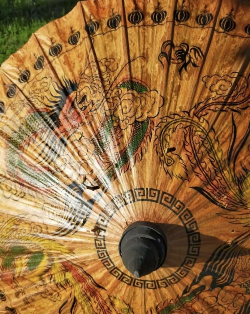 Зонт «Дракон и Феникс» - фото 2