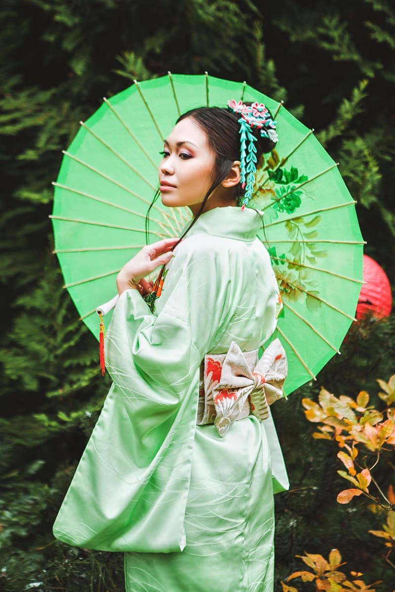 Зонтик «Салатовый» - фото 1