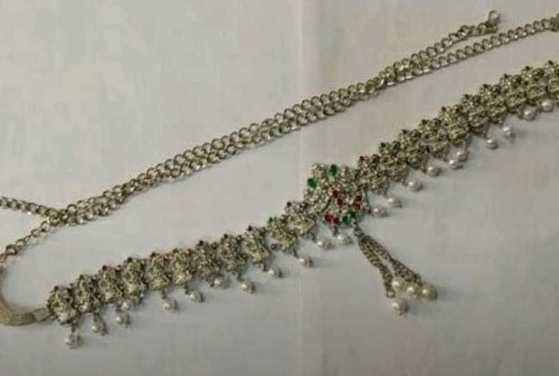 Индийский пояс, серебро - фото 1