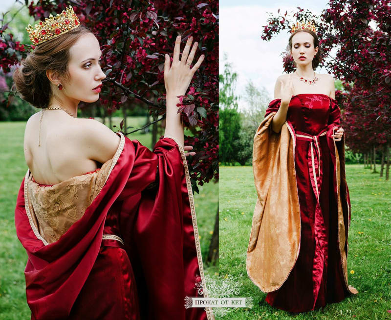 Средневековое платье "Игра престолов" по мотивам сериала - фото 1