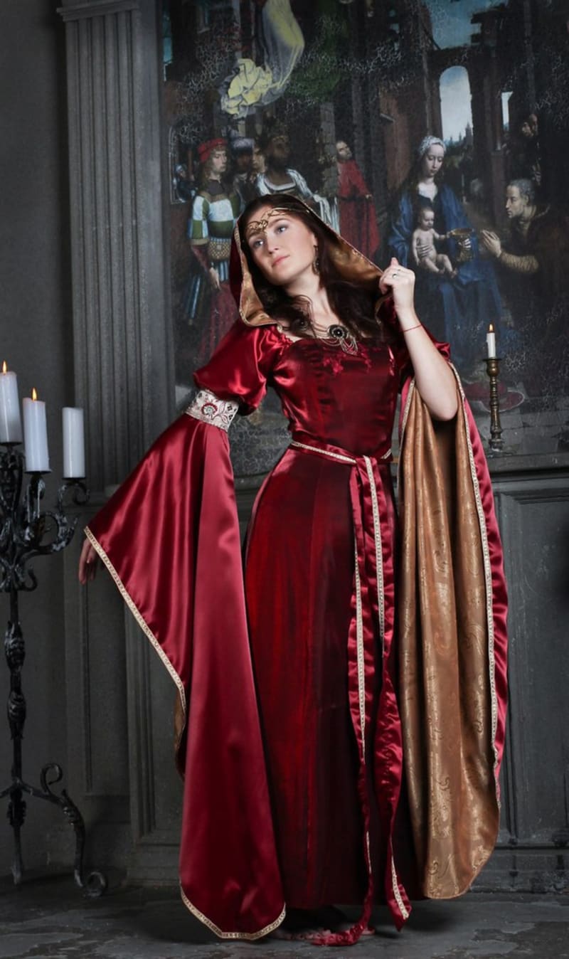 Средневековое платье "Игра престолов" по мотивам сериала - фото 6