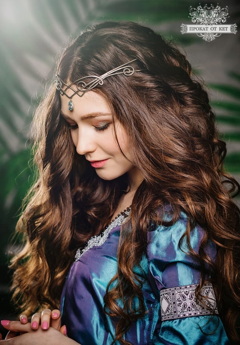 Эльфийское платье "Бирюзовый" - фото 10