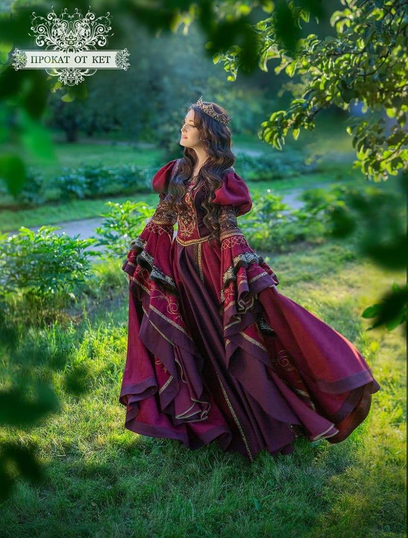Средневековое платье "Дворцовое" - фото 8