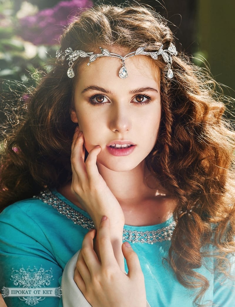 Эльфийское платье «Голубая замша» - фото 11