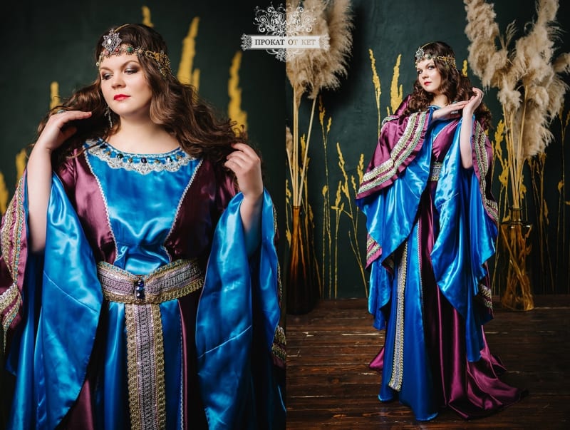 Эльфийское платье "Сказка" - фото 3