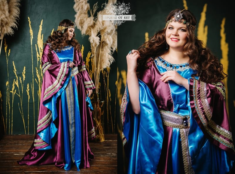 Эльфийское платье "Сказка" - фото 4