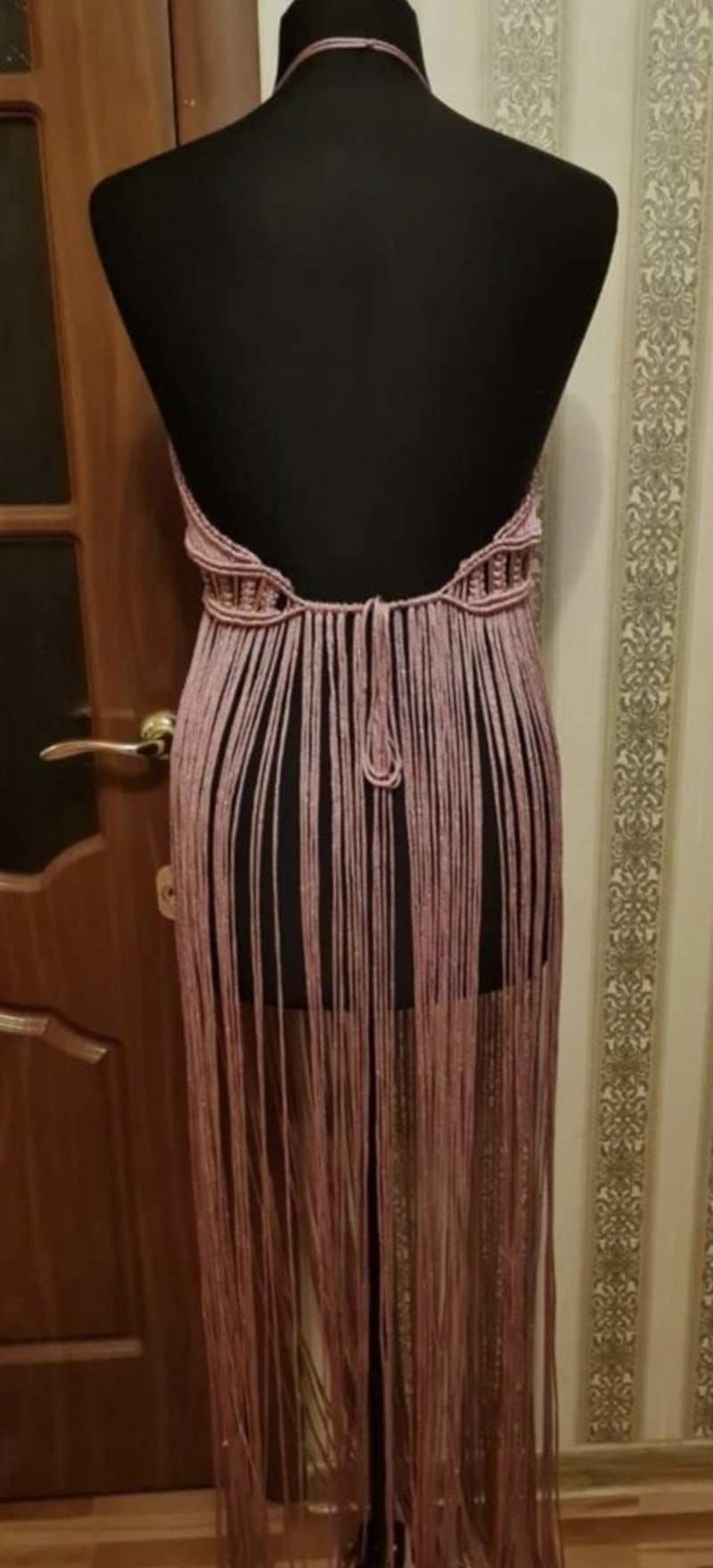 Платье бохо "Пыльная роза" - фото 4