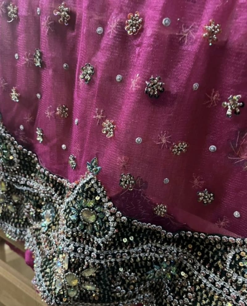 Женский индийский топ с вышивкой - фото 2