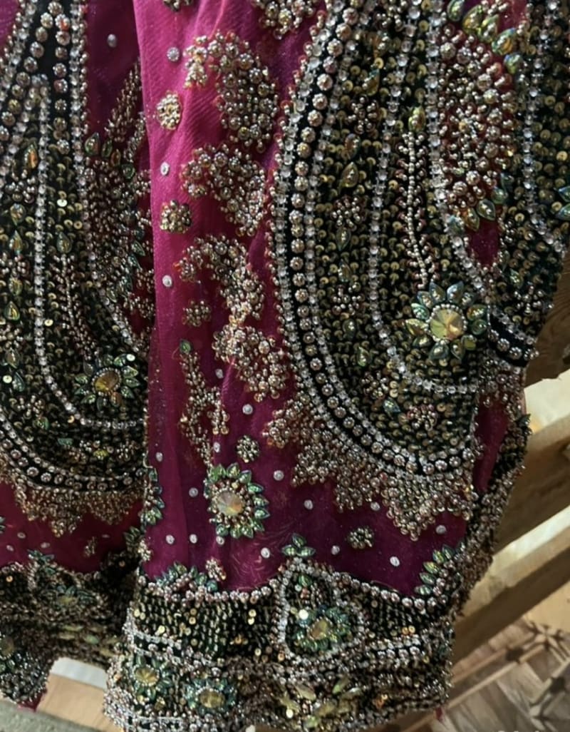 Женский индийский топ с вышивкой - фото 3