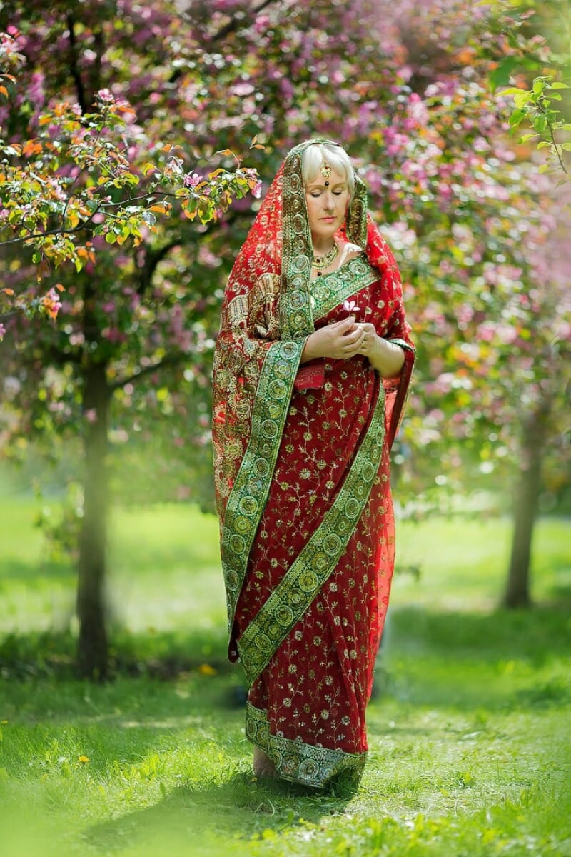 Индийское сари - фото 5