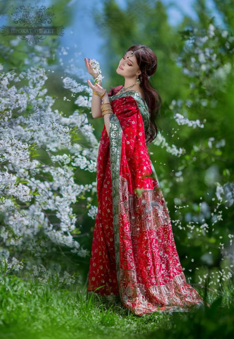 Индийское сари - фото 8