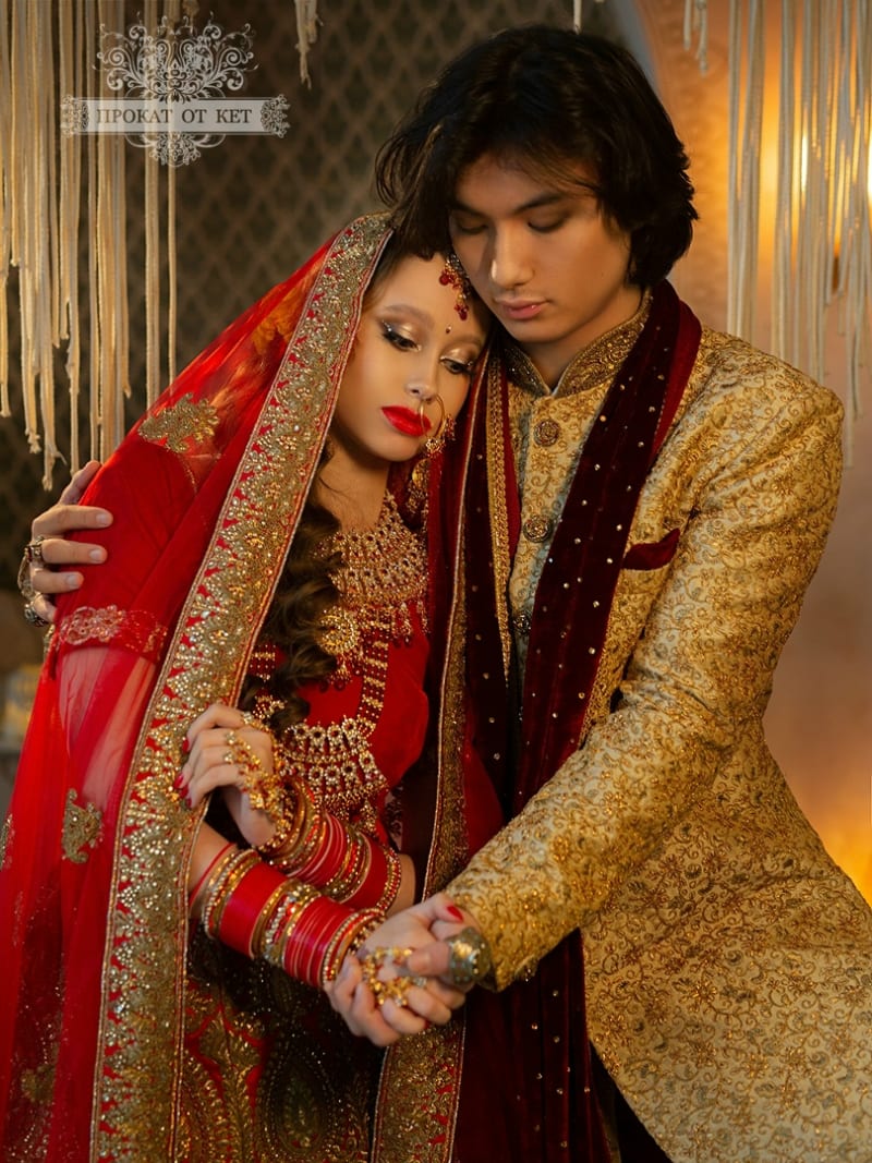 Парный свадебный индийский образ 1 - фото 6