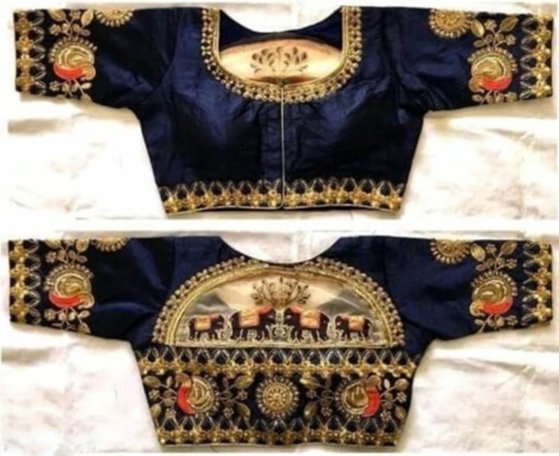 Индийская юбка (зеленая) - фото 1