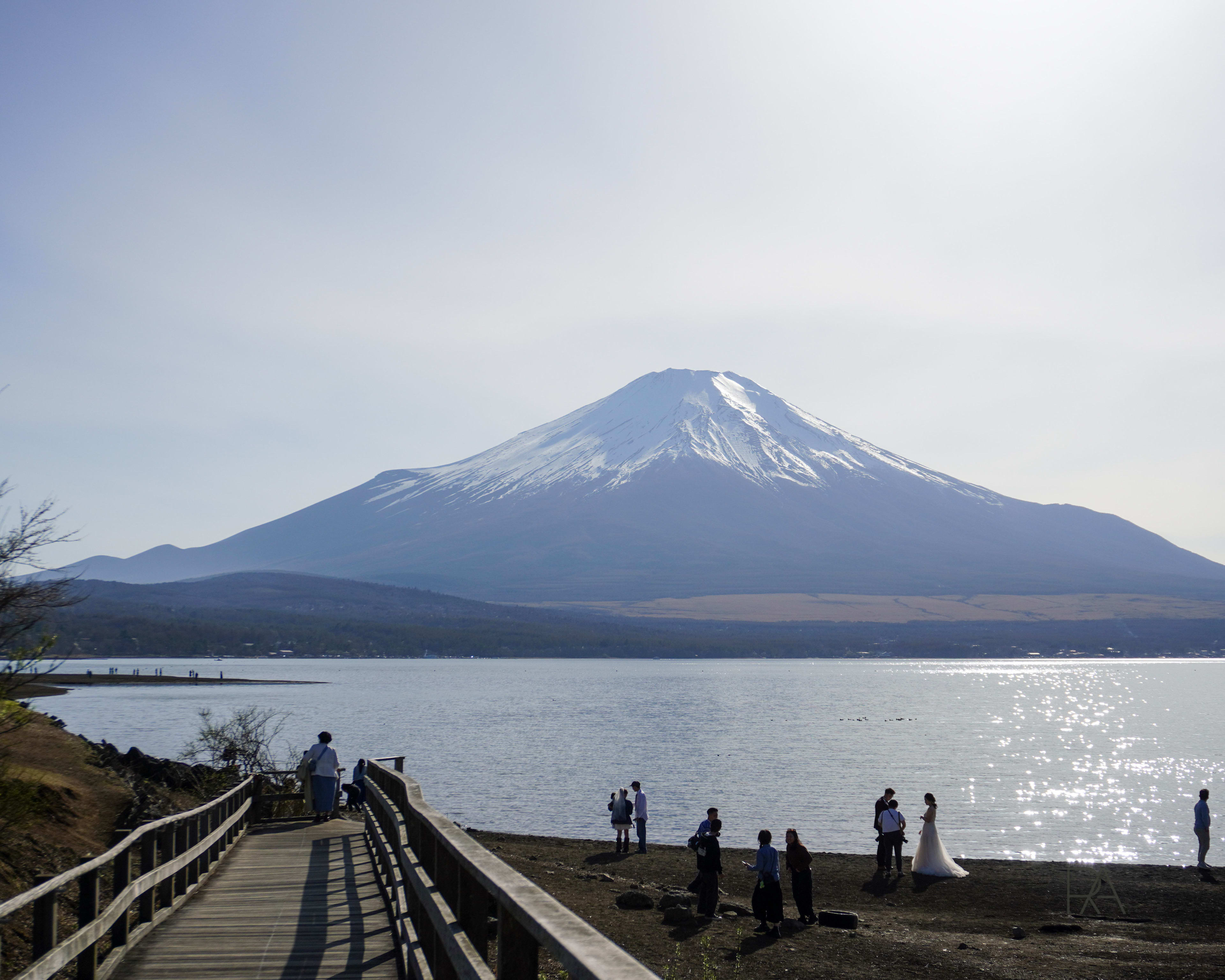 Lake Yamanakako — Mt. Fuji