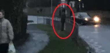 Zoomed in photo of a pedestrian crossing Ferrers Rd
