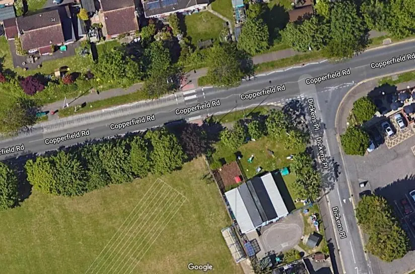 Map of Copperfield Rd