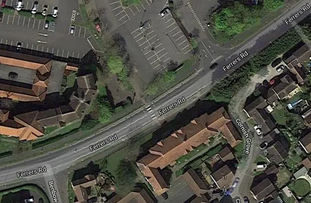 Map of Ferrers Rd