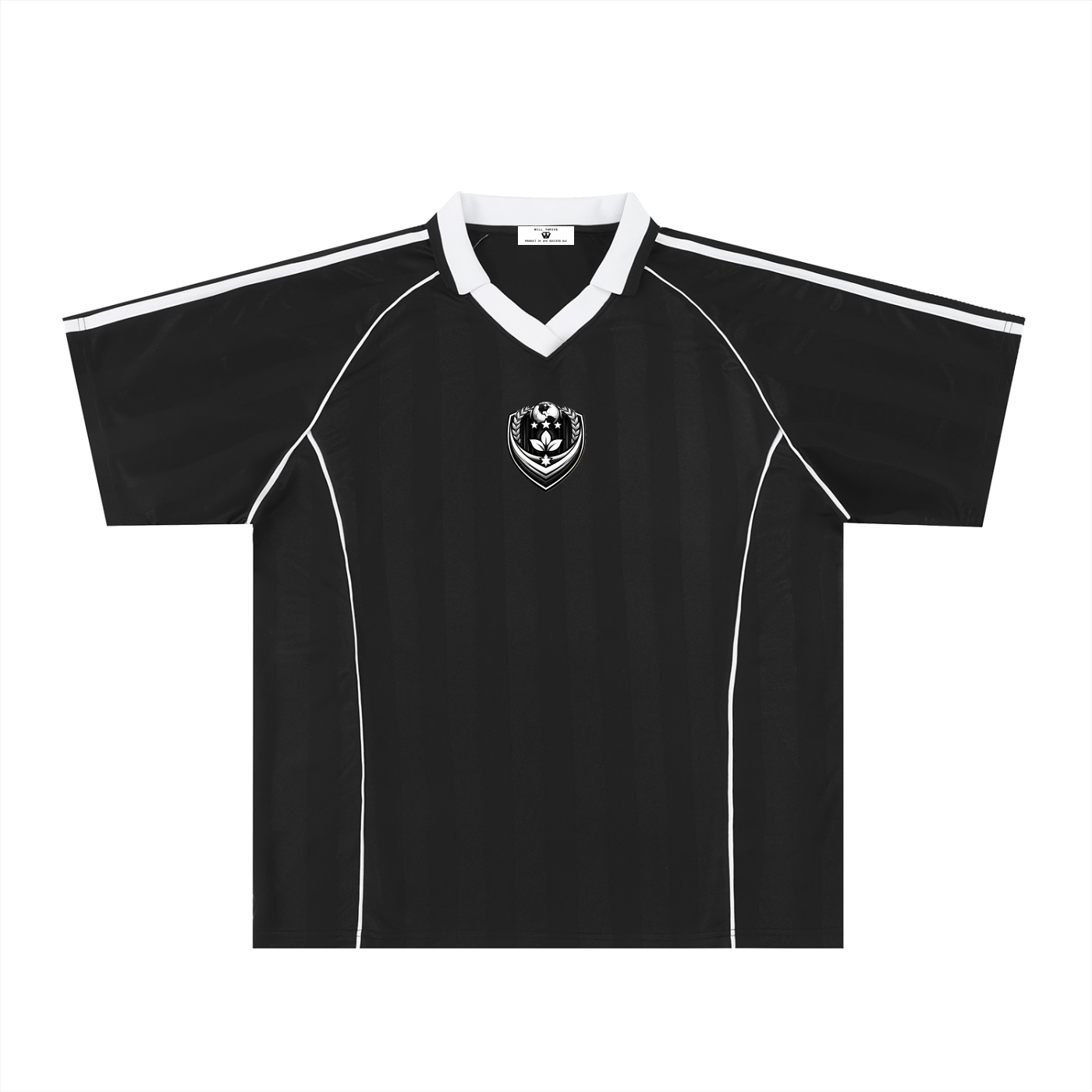 WT Heritage Jersey Charcoal/White - Streetwear Fit by WILL THRIVE