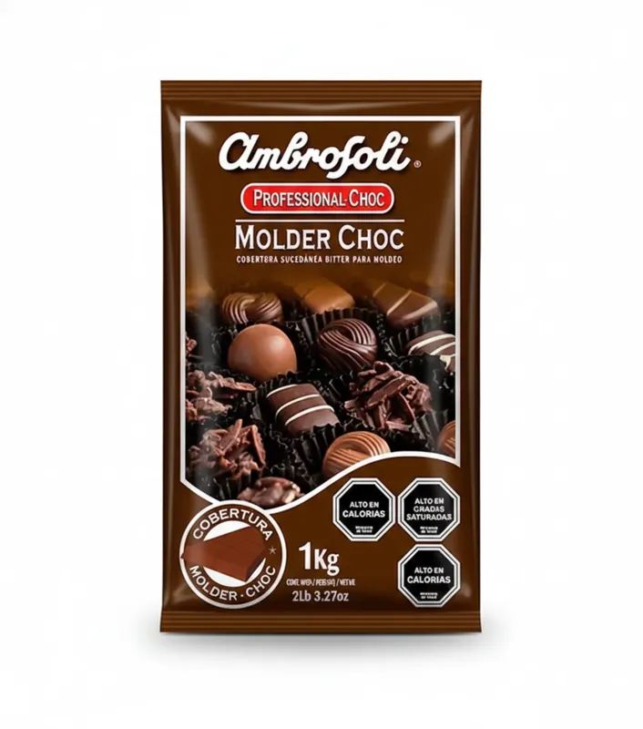 Cobertura Molder Choc Ambrosli 1 kg Ambrosoli