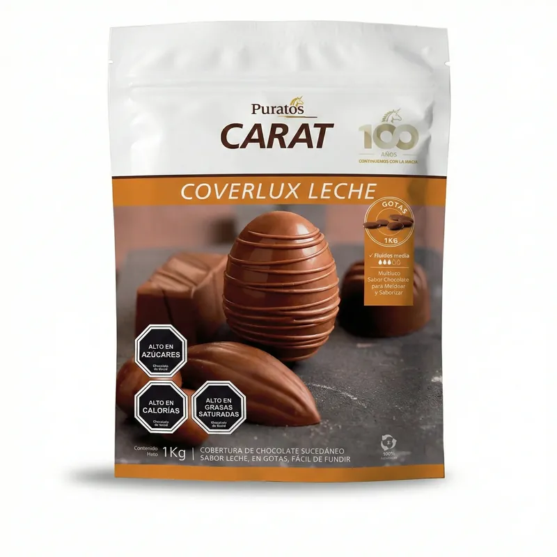 Coverlux leche puratos 1 kg