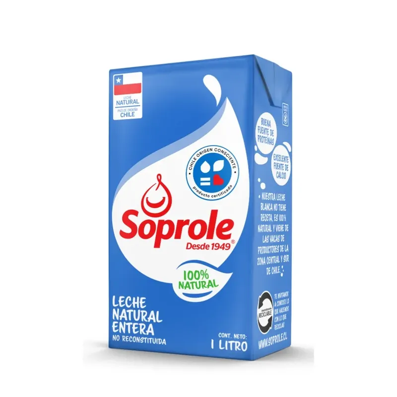 Leche Soprole 1 Ltrs