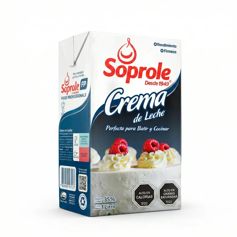 Crema de Leche 1 L Soprole