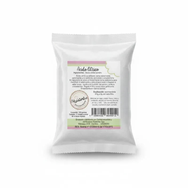 Acido Citrico 100 g Kreatorta
