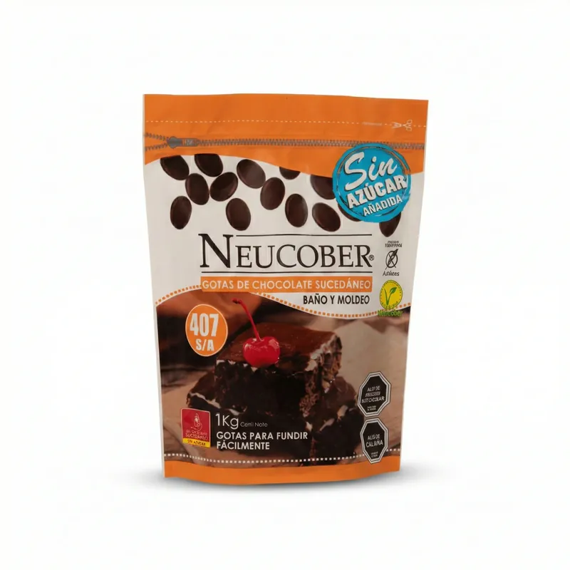 Chocolate 407 Sin Azucar 1 kg Neucober