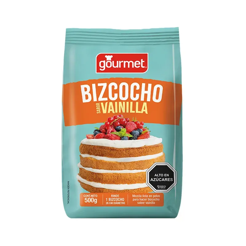 Bizcocho Vainilla 500 g Gourmet