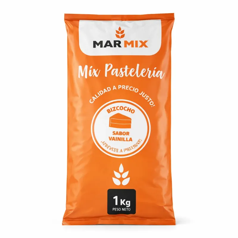 Bizcocho Vainilla 1 kg Marmix