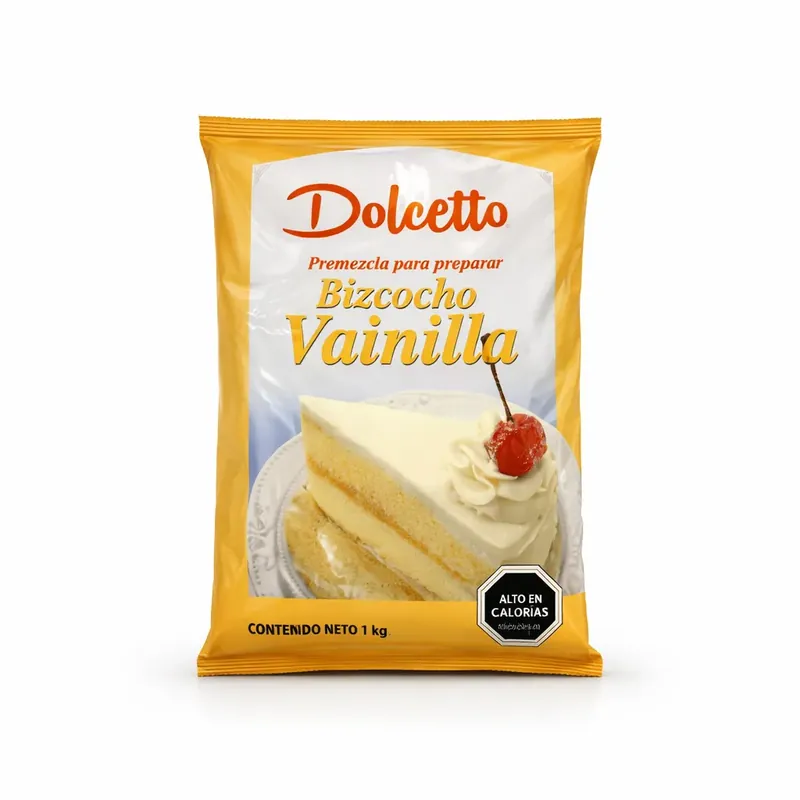 Bizcocho Vainilla 1 kg Dolcetto