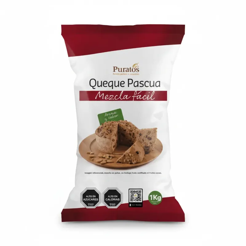 Queque Pascua Puratos 1 kg