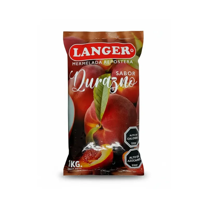 Mermelada Durazno Langer 1 kg
