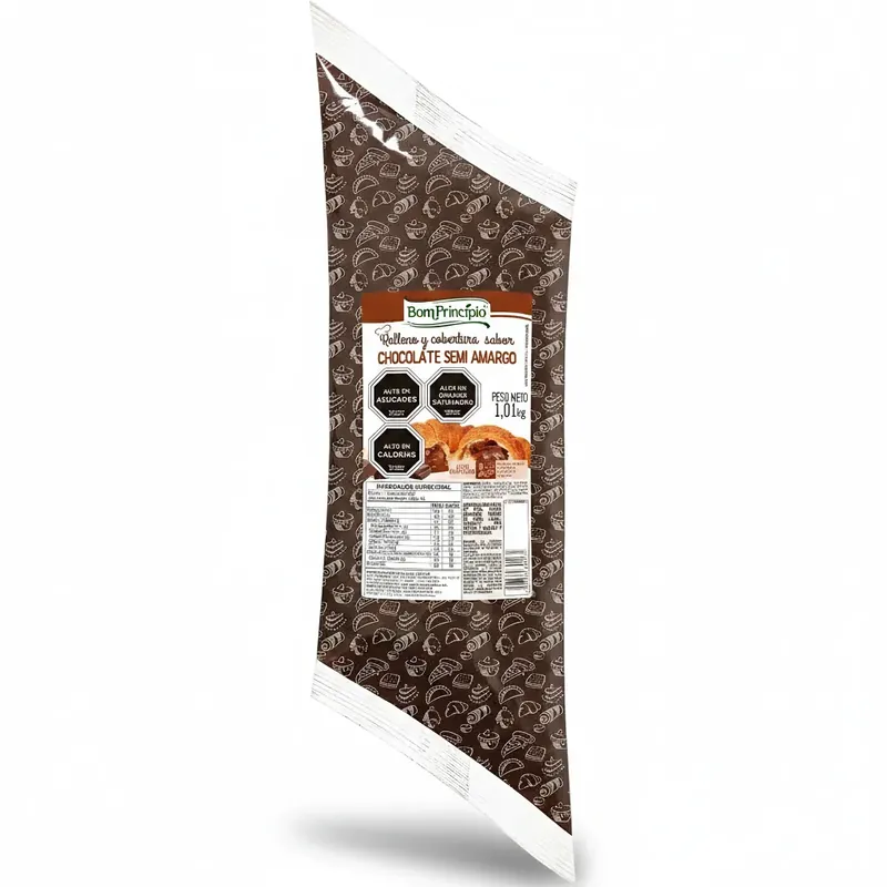 Relleno Chocolate Semi Amargo Bom 1 kg