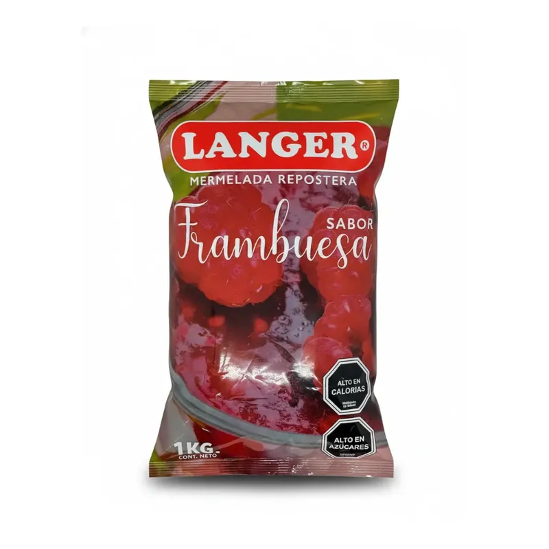 Mermelada Frambuesa 1 kg Langer