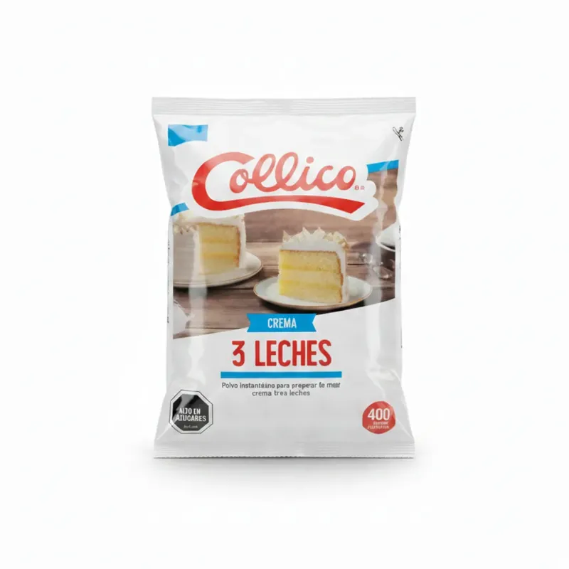 Remojo 3 leche 400 g Collico