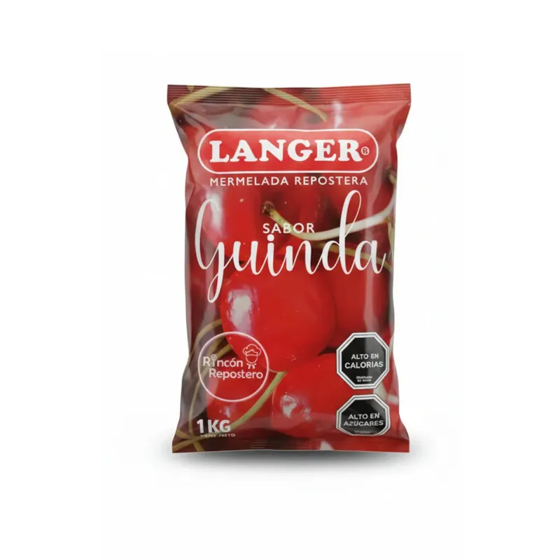 Mermelada Guinda 1 kg Langer