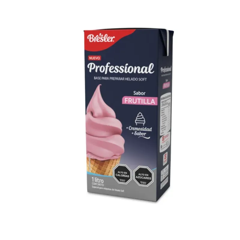 Preparado de Helado Frutilla Bresle 1 L