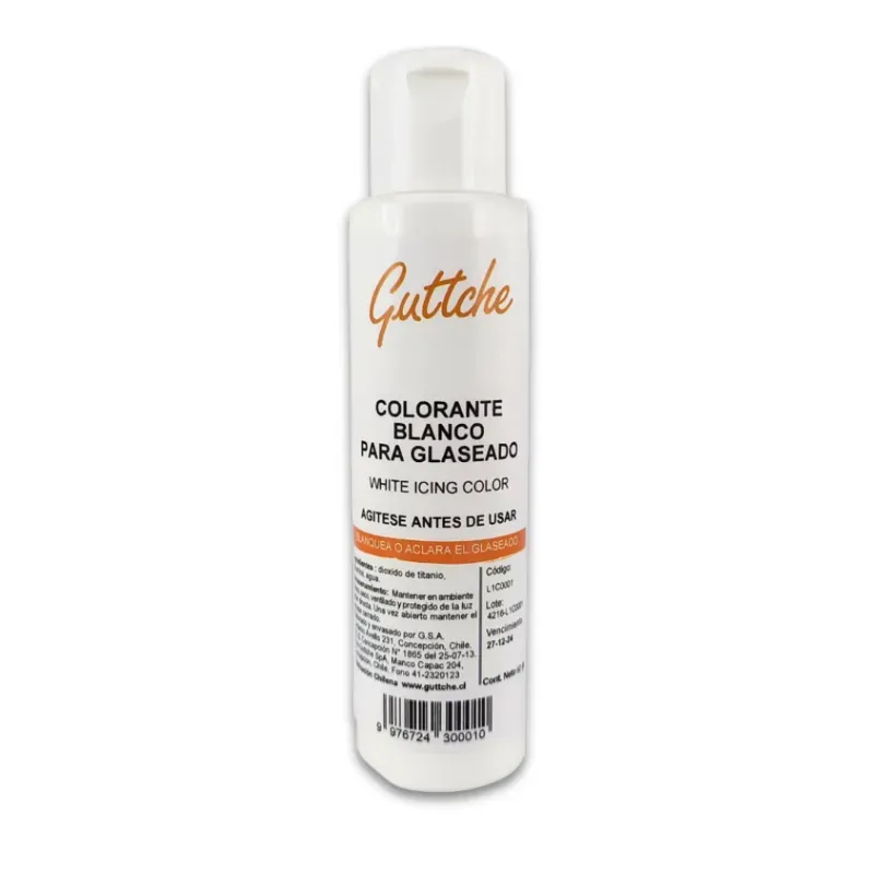 Colorante Blanco para Glaseado 60 gr Guttche