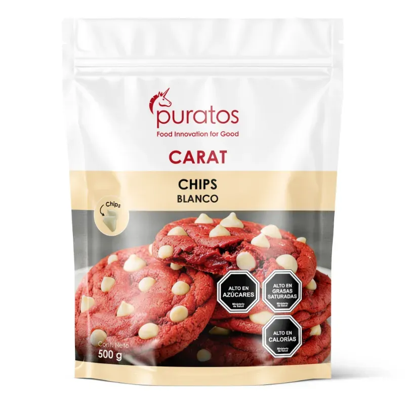 CHIPS BLANCO CARAT 500 g PURATOS