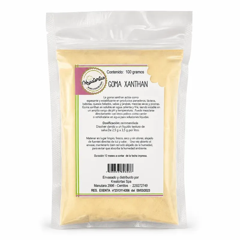 Goma Xanthan 100 g Kreatorta